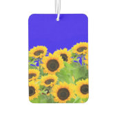 Sonnenblumen Autofreshener Autolufterfrischer (Rückseite)