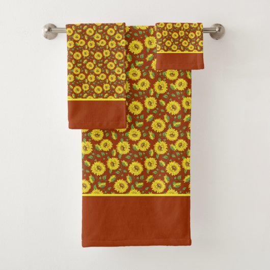 Sonnenblumen Badehandtuch-Set Badhandtuch Set (Insitu)