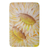 Sonnenblumen Badematte (Vorderseite Vertikal)