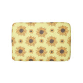 Sonnenblumen Badematte (Vorderseite)