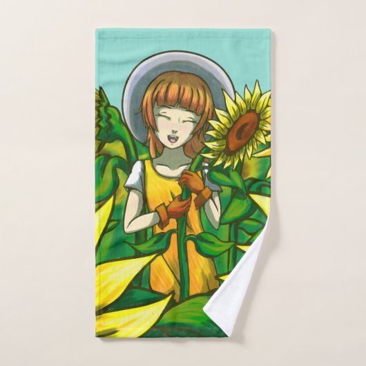 Sonnenblumen Badhandtuch Set (Handtuch)
