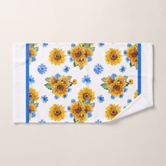 Sonnenblumen Badhandtuch Set (Handtuch)