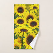 Sonnenblumen Badhandtuch Set (Handtuch)
