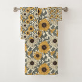 Sonnenblumen Badhandtuch Set (Insitu)