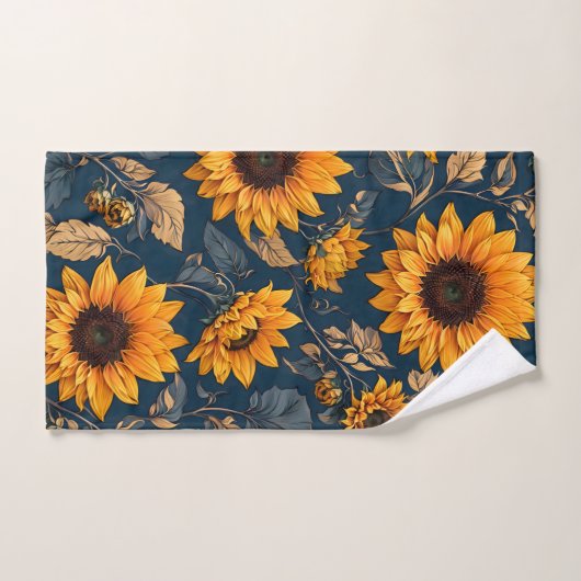 Sonnenblumen Badhandtuch Set (Handtuch)