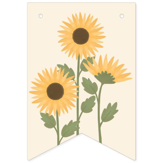 Sonnenblumen Banner Jagdfahnen (Erste Fahne)