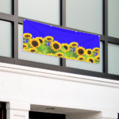 Sonnenblumen Banner ukrainische Flaggenfarben - Fr (Äußeres Gebäude)