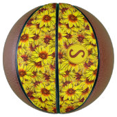 Sonnenblumen Basketball (Vertikal)