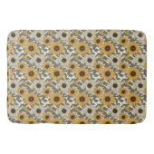 Sonnenblumen Bath Mat Badematte (Vorderseite)