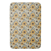 Sonnenblumen Bath Mat Badematte (Vorderseite Vertikal)