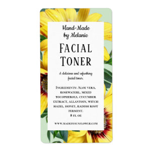 Sonnenblumen Beauty Personal Care Toner-Produkt-La