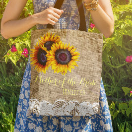 Sonnenblumen begraben Hochzeitsmutter Tasche