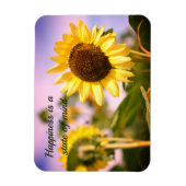 Sonnenblumen bei RHS Wisley, Vereinigtes Königreic Magnet (Vertikal)