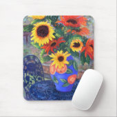 Sonnenblumen - besonders angefertigt mousepad (Mit Mouse)