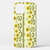 Sonnenblumen, Bienen, niedliche nahtlose Muster. Case-Mate iPhone Hülle (Rückseite)