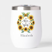 Sonnenblumen Bienen sind Sie Niedlich trendige Ins (Vorderseite)