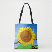 Sonnenblumen-Bild Nr. 2 Tragetasche Tasche (Vorderseite)