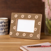 Sonnenblumen Bilderrahmen (Barn Red & Gold) Geätzte Rahmen (Links)