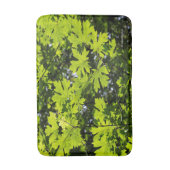 Sonnenblumen-Blätter im Wald Badematte (Vorderseite Vertikal)