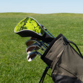 Sonnenblumen-Blätter im Wald Golf Headcover (In SItu)