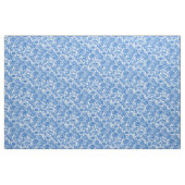 Sonnenblumen Blauer Toile Stoff (Yard (91,4 cm))