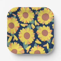 Sonnenblumen-Bloom-Doodle