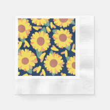 Sonnenblumen-Bloom-Doodle