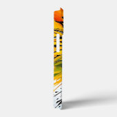 Sonnenblumen Blume Abstrakt Art Florenz Case-Mate iPhone Hülle (Rückseite / Rechts)