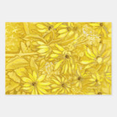 Sonnenblumen Blume Blumenstrauß Geschenkpapier Set (Vorderseite)