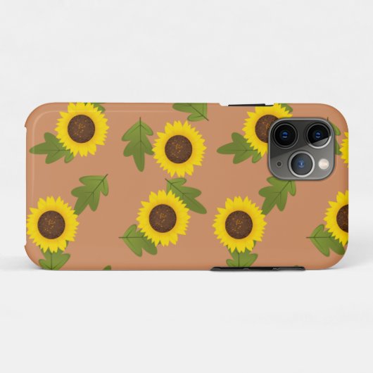 Sonnenblumen Blume Petals Herbst Case-Mate iPhone Hülle (Rückseite (Horizontal))