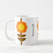 Sonnenblumen-Blumen-Tasse Kaffeetasse (Links)