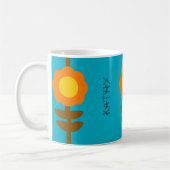 Sonnenblumen-Blumen-Tasse Kaffeetasse (Links)