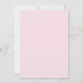 Sonnenblumen Blumendusche Einladung (Rückseite)