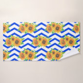Sonnenblumen Blumengarten Badehandtuch (Badehandtuch)