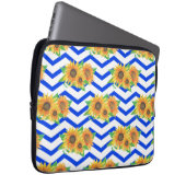 Sonnenblumen Blumengarten Laptopschutzhülle (Vorne Rechts)