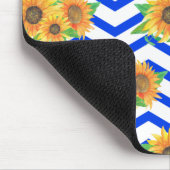 Sonnenblumen Blumengarten Mousepad (Ecke)