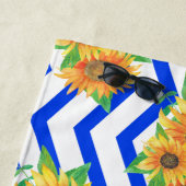 Sonnenblumen Blumengarten Strandtuch (Beispiel)