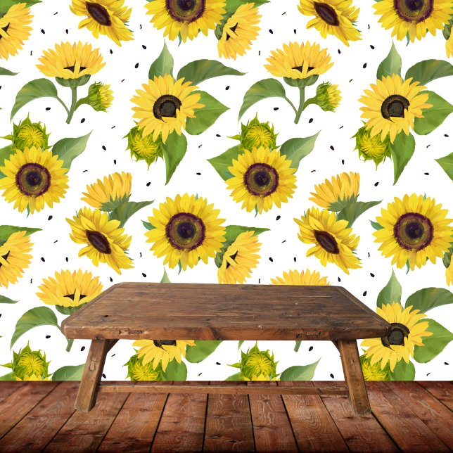 Sonnenblumen Blumengelbe niedliche Tapeten (Von Creator hochgeladen)