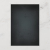 Sonnenblumen Blumenkohl-Halbpension UAWG Hochzeit RSVP Karte (Rückseite)