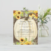 Sonnenblumen Blumenpumpen Twinkle Lichter Details Begleitkarte (Stehend Vorderseite)