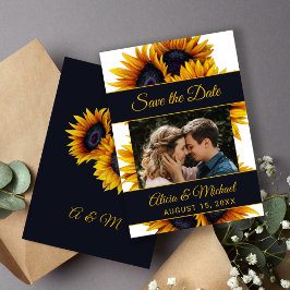 Sonnenblumen Blüte | Hochzeit von Fotos und Hochze Save The Date