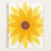 Sonnenblumen-Blüten-Planer Planer (Vorderseite)