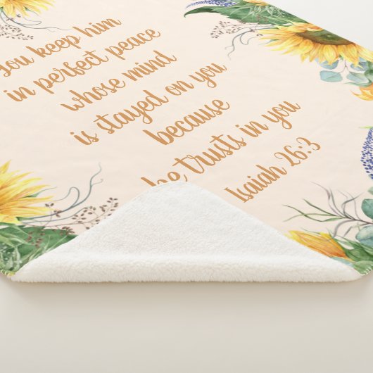 Sonnenblumen Blütenblume Verse Behalt Perfekter Fr Sherpadecke (3/4)