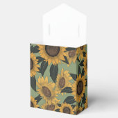 Sonnenblumen Blütendusche Boxen Geschenkschachtel (Geöffnet)