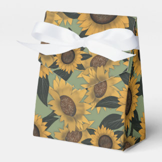Sonnenblumen Blütendusche Boxen Geschenkschachtel