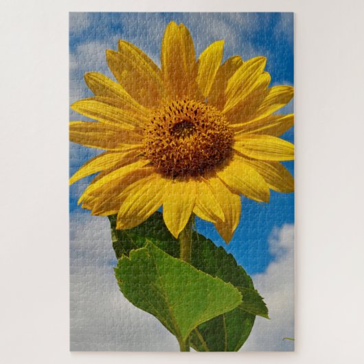 Sonnenblumen Botanisches Paradies Bright Sommer Puzzle (Vertikal)