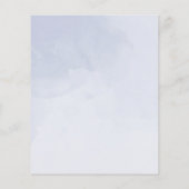 Sonnenblumen Bouquet Brautparty Einladung (Rückseite)