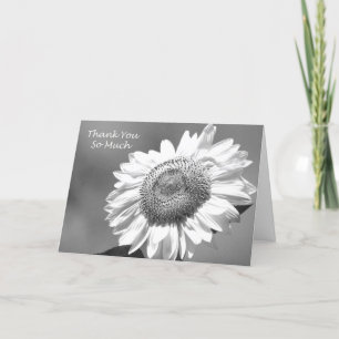 Sonnenblumen-Brautjungfer-Dankeskarten Dankeskarte