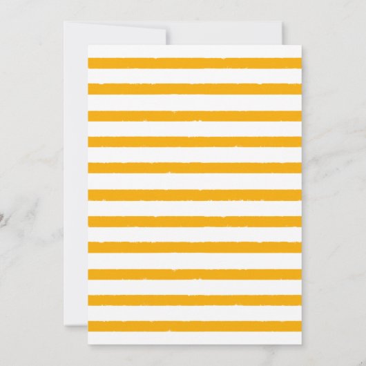 Sonnenblumen Brautparty Einladung (Rückseite)