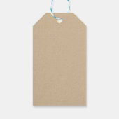 Sonnenblumen Brautparty Gefälligkeitstags Geschenkanhänger (Rückseite)